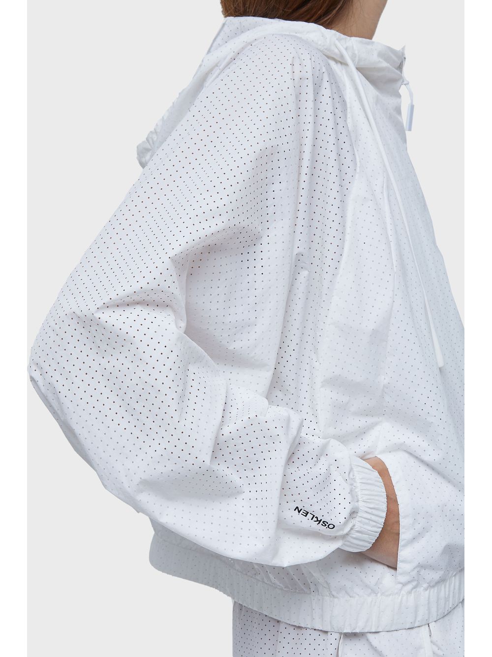 Osklen — Superlight micro-perforated coat