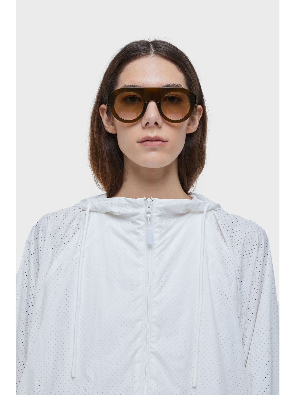 Osklen — Superlight micro-perforated coat