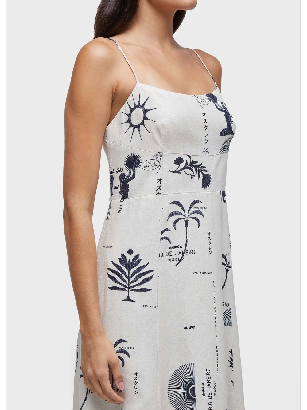Osklen — Rio day strap dress