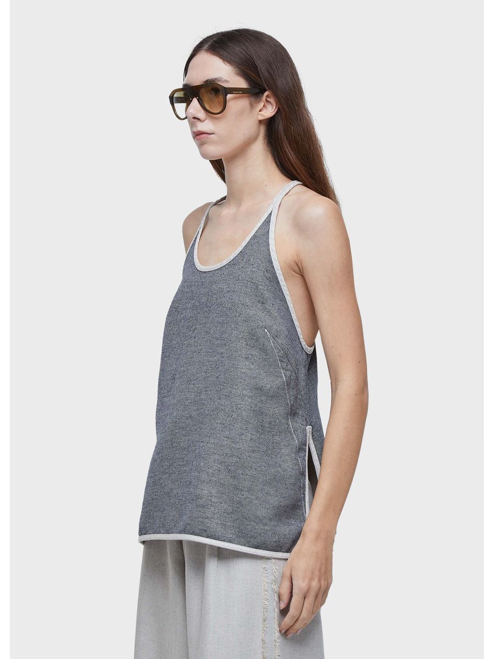 Osklen — Made in brazil double face tank top