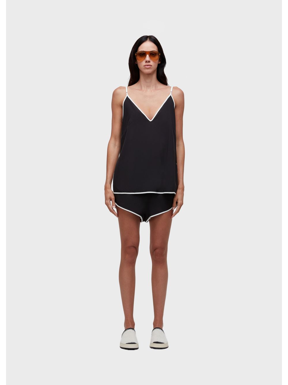 Osklen — Superlight bias-cut shorts