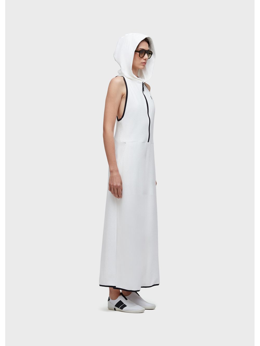 Osklen — Racerback hooded terry jumpsuit