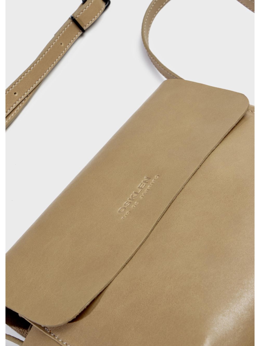 Osklen — Mini leather crossbody e-basics