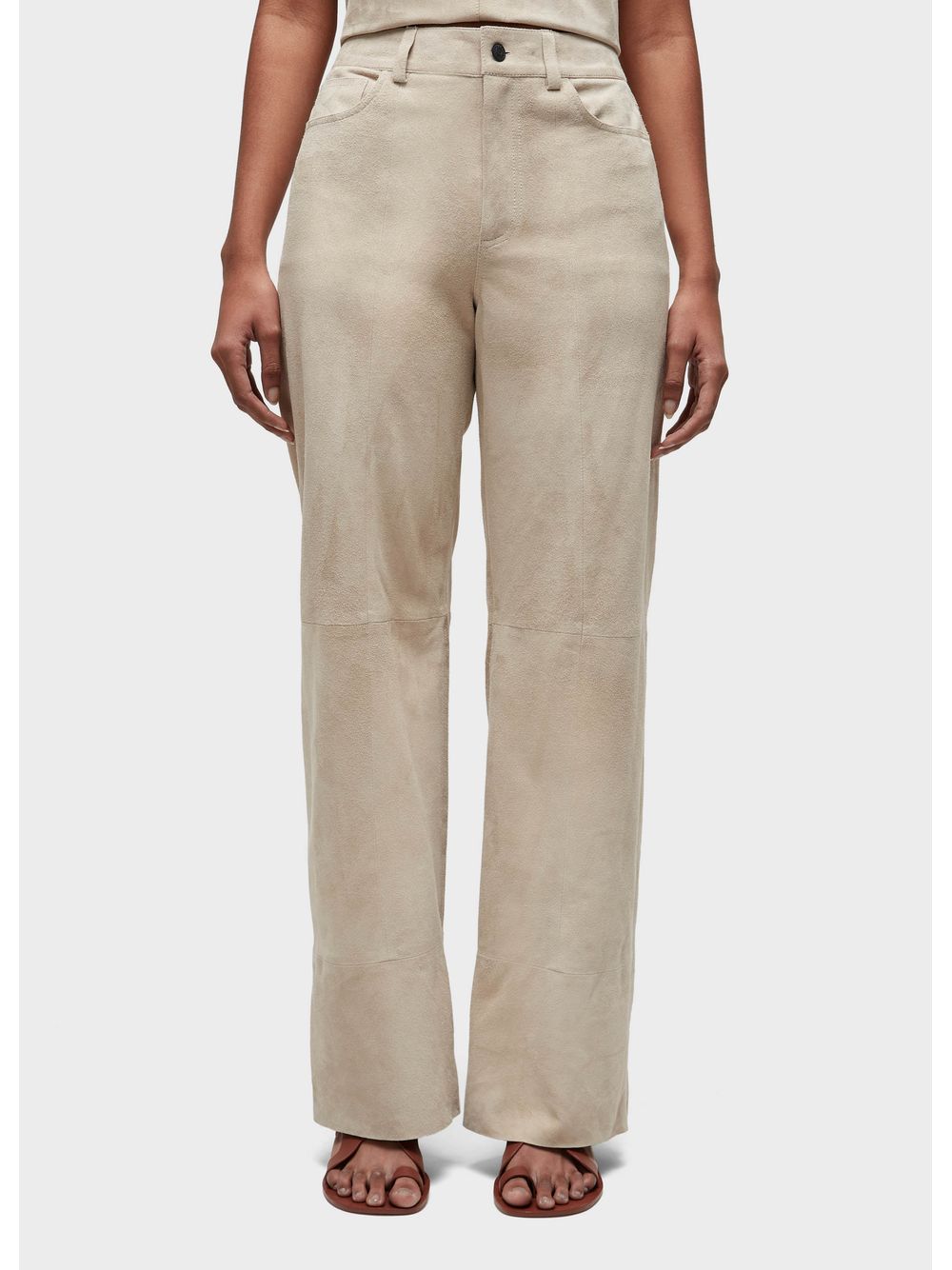 Osklen — Five pockets suede pants
