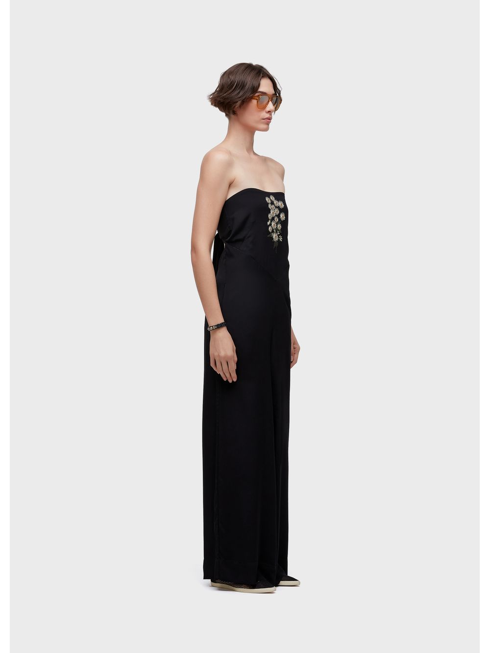 Osklen — Daisy embroidered jumpsuit