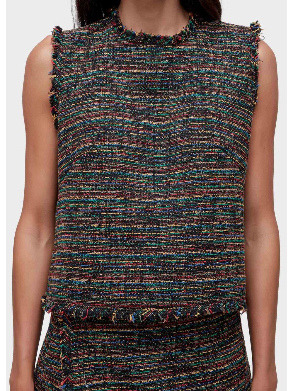 Osklen — Sleeveless texture colors