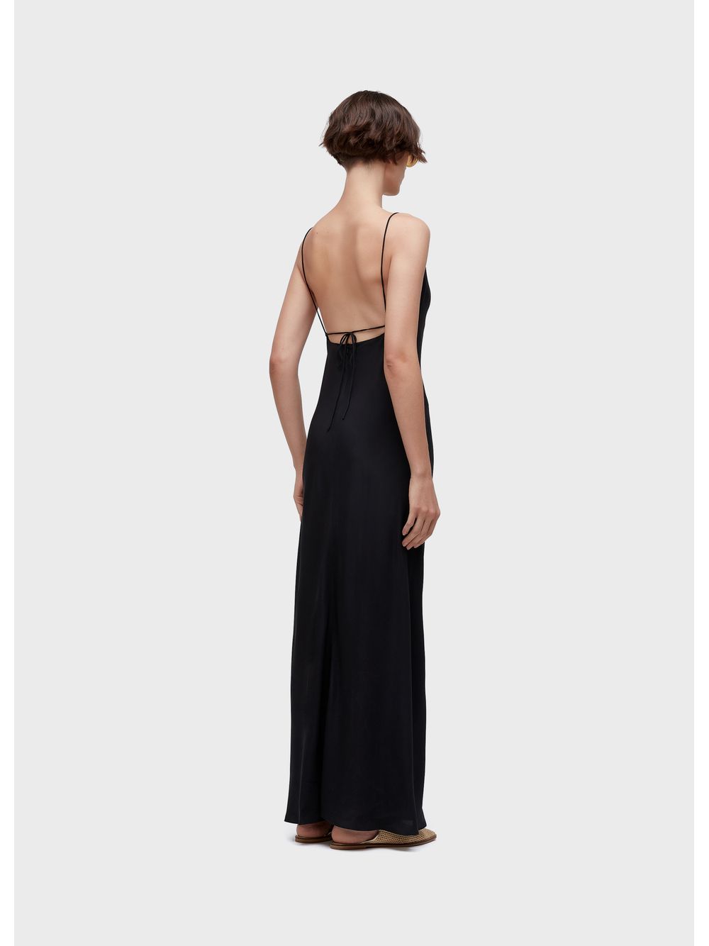 Osklen — Strappy flared dress