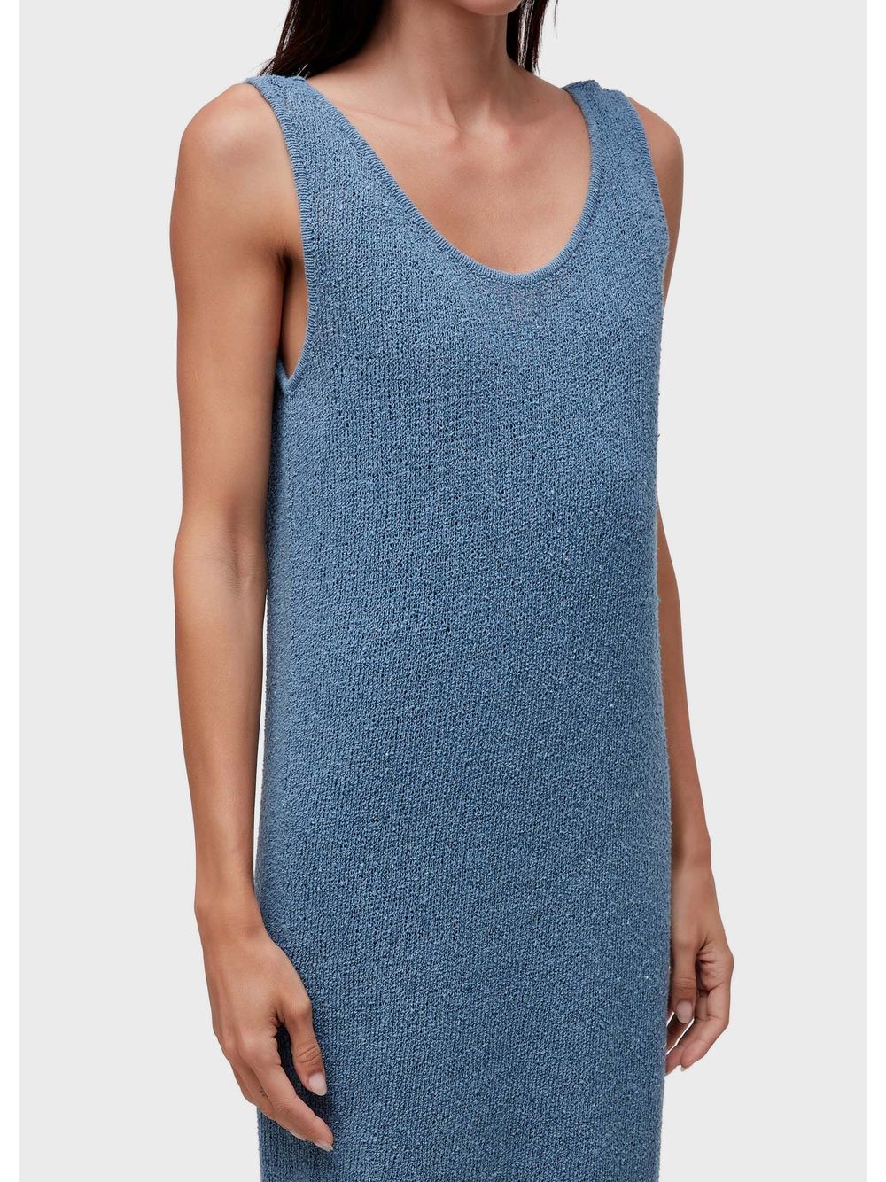 Osklen — Racerback net knit dress