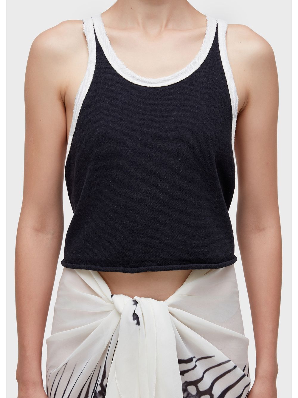 Osklen — Racerback tank top with piping