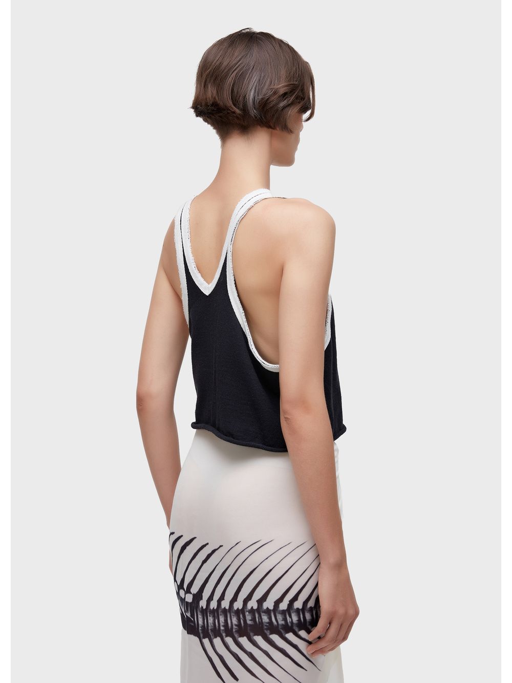 Osklen — Racerback tank top with piping