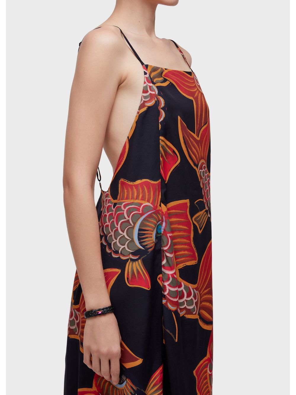 Osklen — Balloon deep fish dress