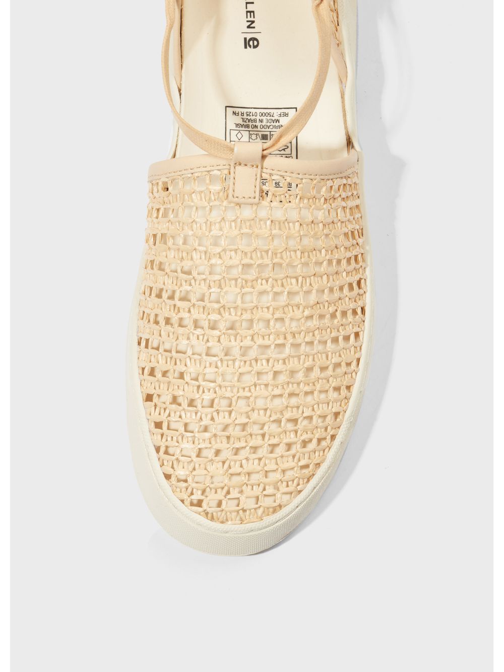 Osklen — Soho raffia mesh sandals
