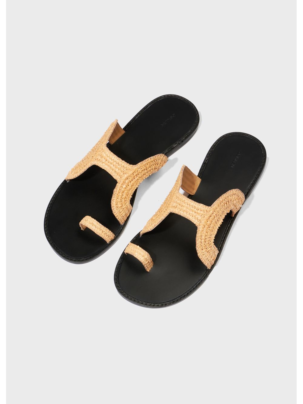 Osklen — Raffia boardwalk sandals