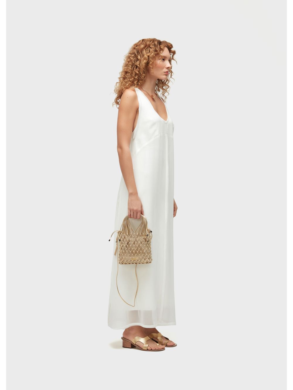 Osklen — Long frayed ggt dress