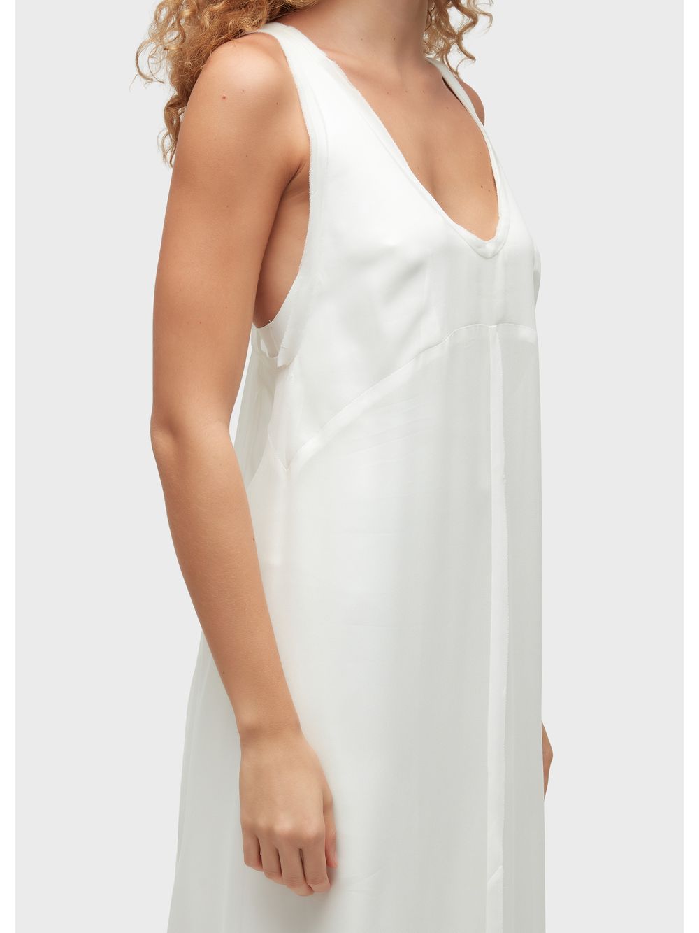 Osklen — Long frayed ggt dress