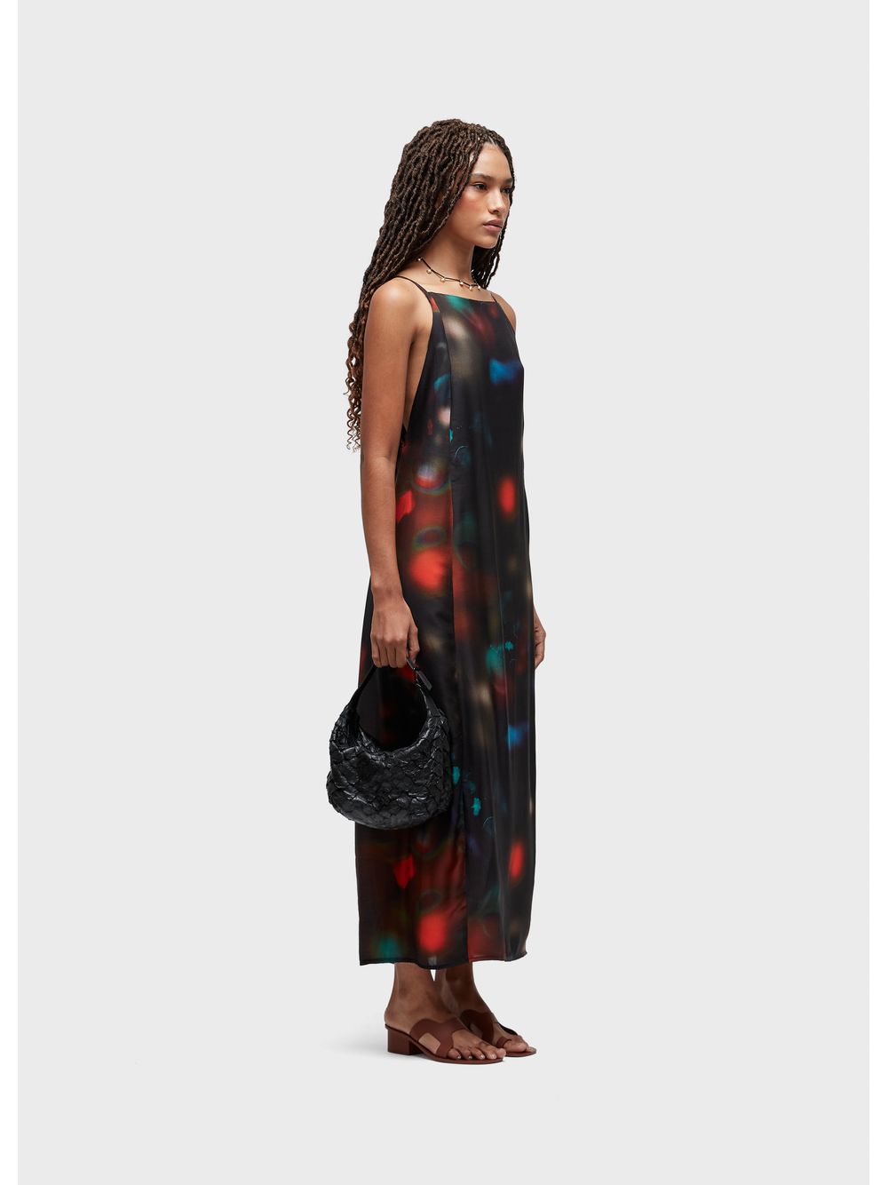 Osklen — Balloon “rose blur” dress