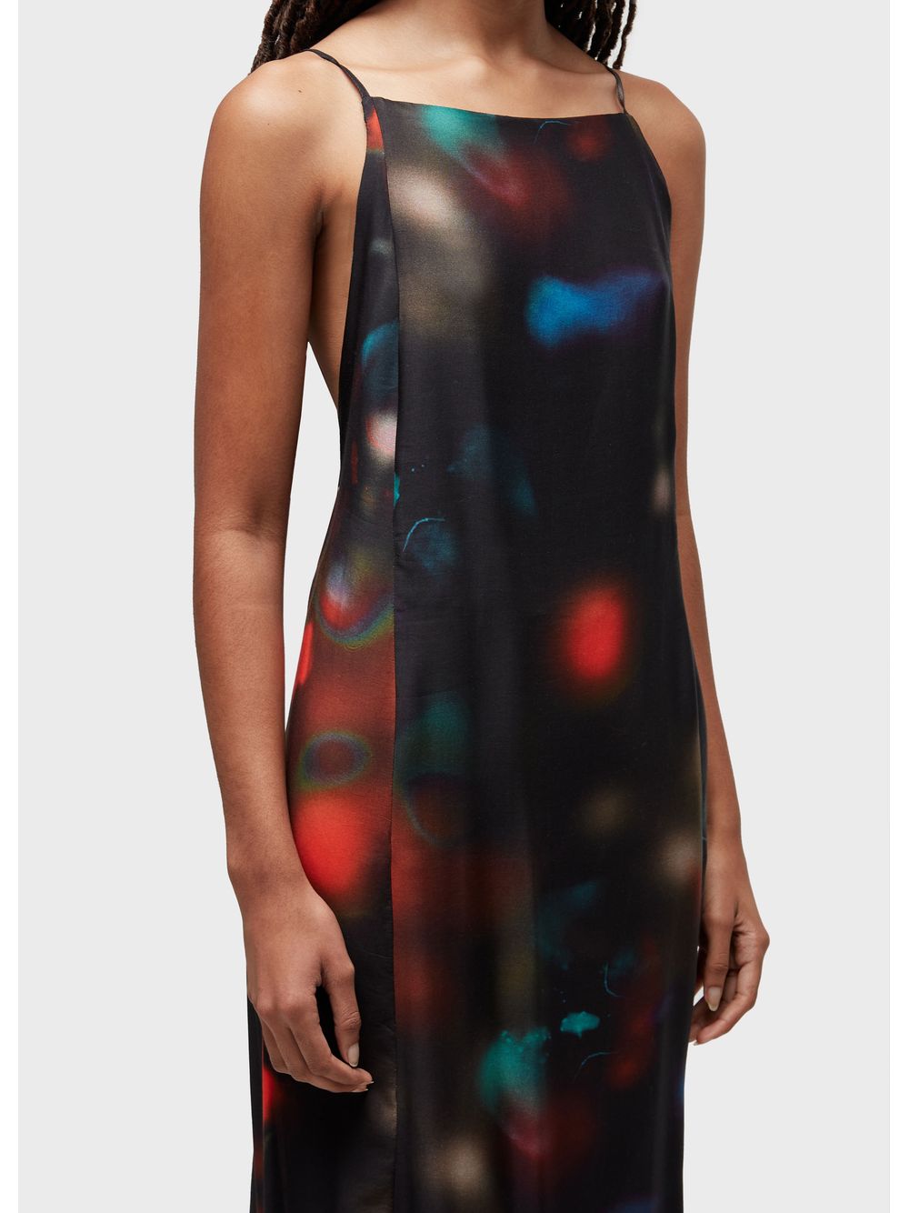 Osklen — Balloon “rose blur” dress
