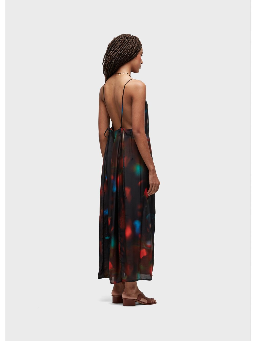 Osklen — Balloon “rose blur” dress