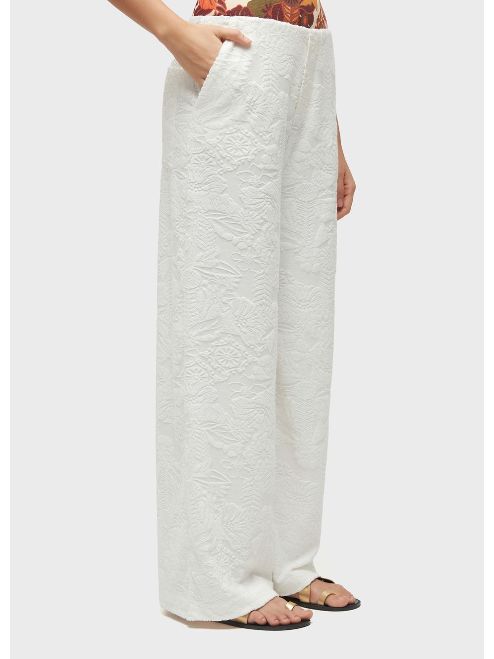 Osklen — Women’s terry garden party pants