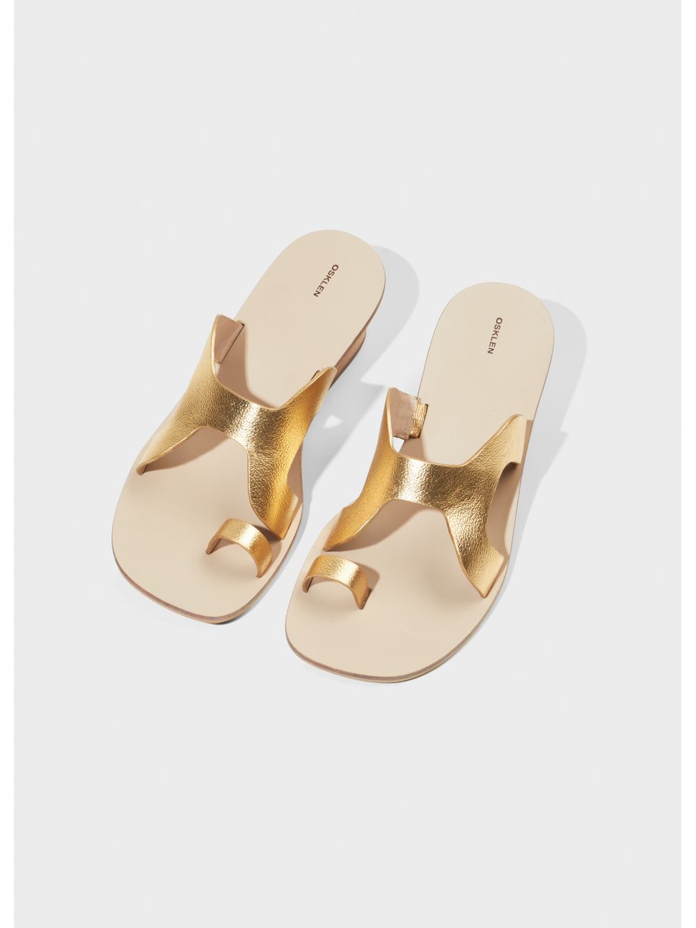Osklen — Boardwalk metallic heel sandals
