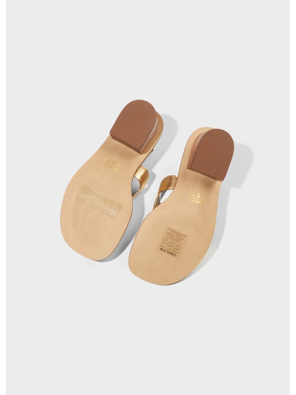 Osklen — Boardwalk metallic heel sandals