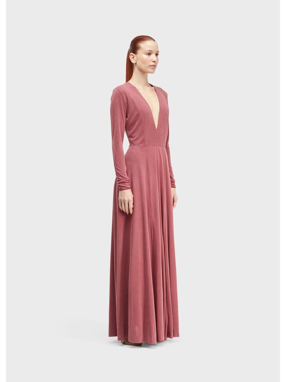 Osklen — Washed touch long-sleeved dress