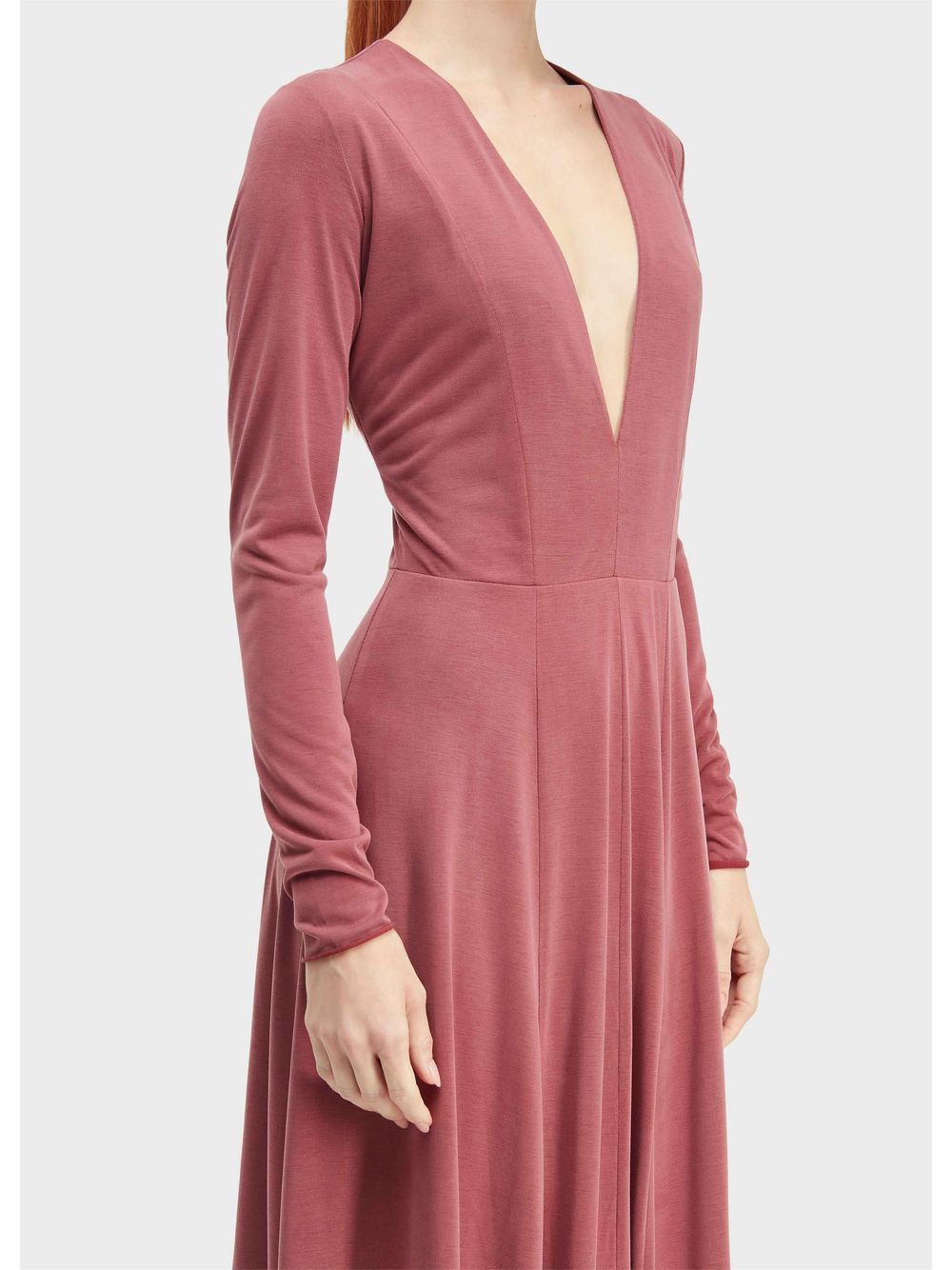 Osklen — Washed touch long-sleeved dress