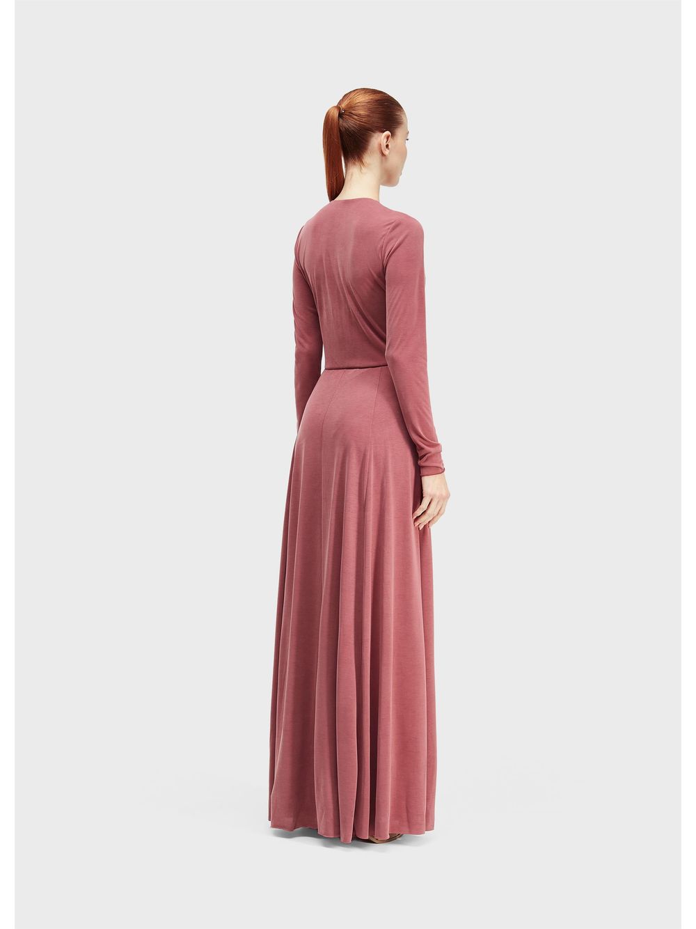 Osklen — Washed touch long-sleeved dress