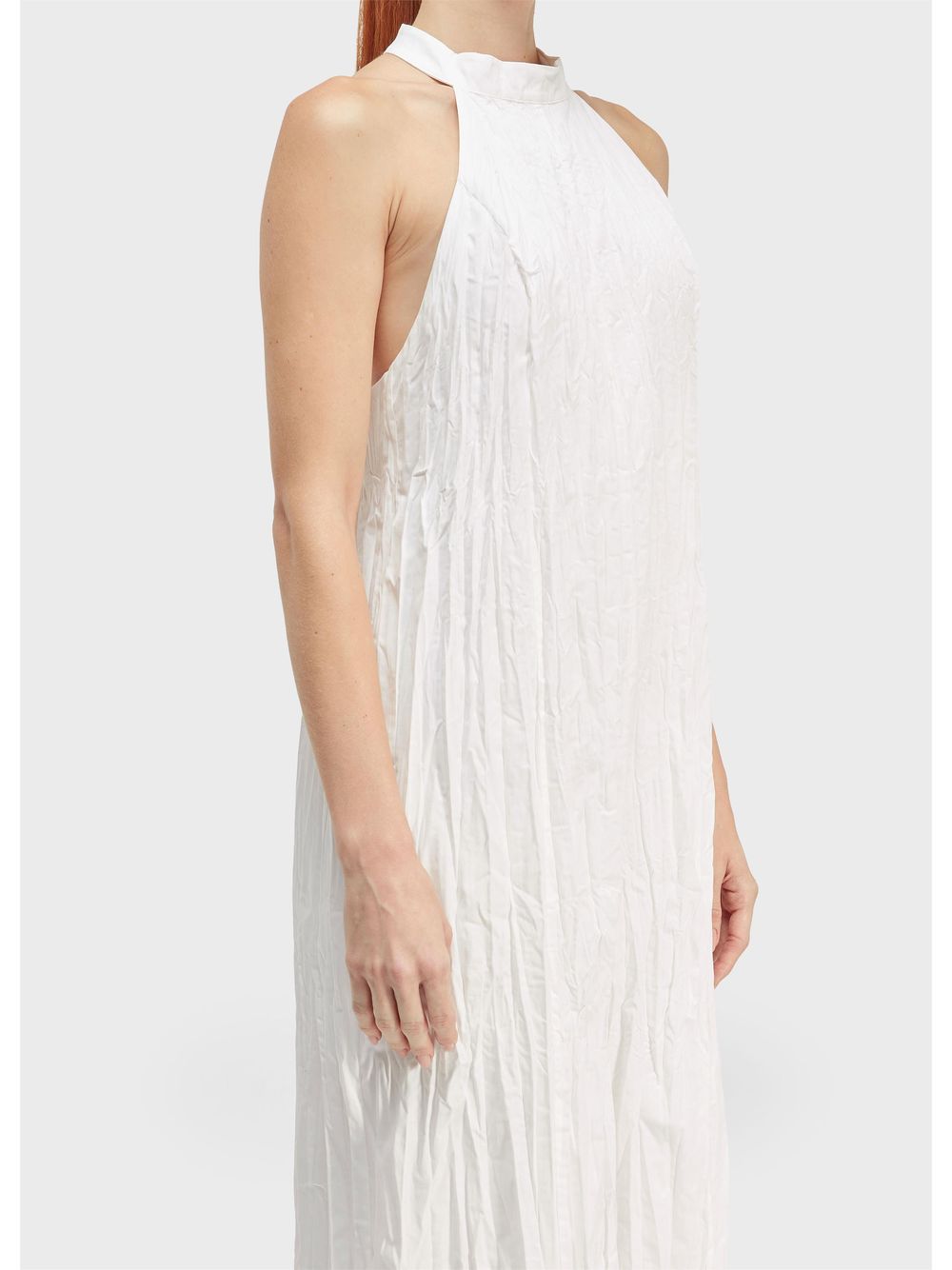 Osklen — Wrinkled tricoline racerback jumpsuit