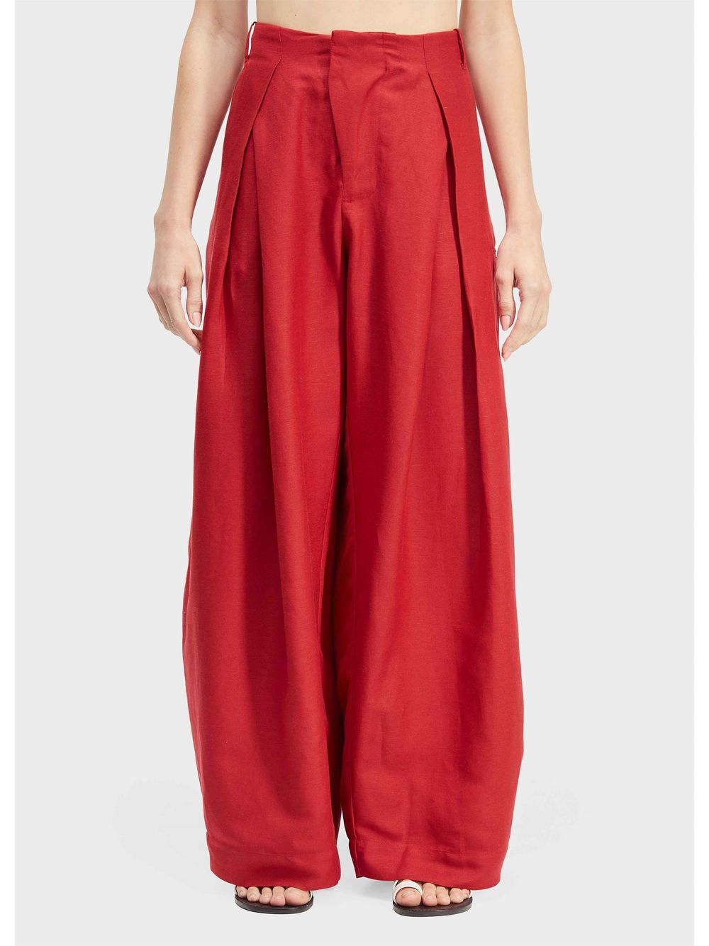Osklen — Linen pleated pants