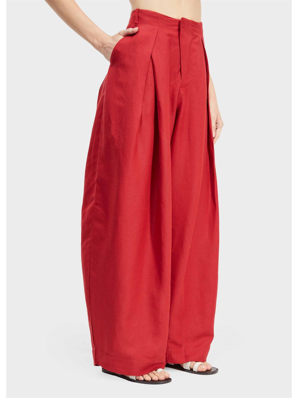 Osklen — Linen pleated pants
